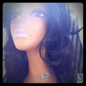 Delicate Butterfly Floating Choker Korean Fashion